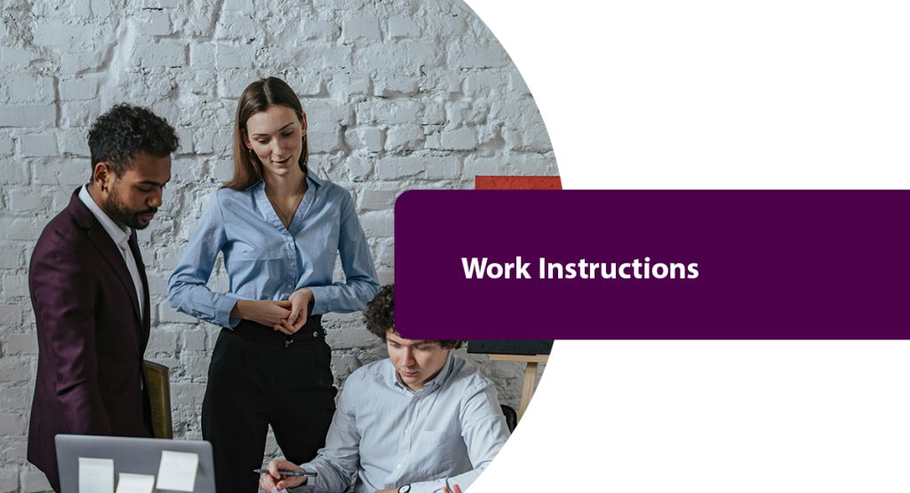 Work Instructions