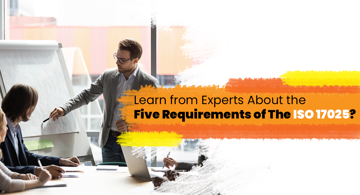 Learn from Experts About the Five Requirements of The ISO 17025?