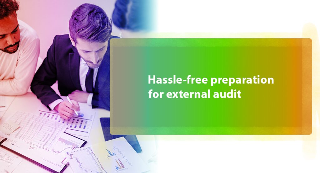 Which of the following is true concerning internal audits? A detailed overview Hassle-free preparation for external audit