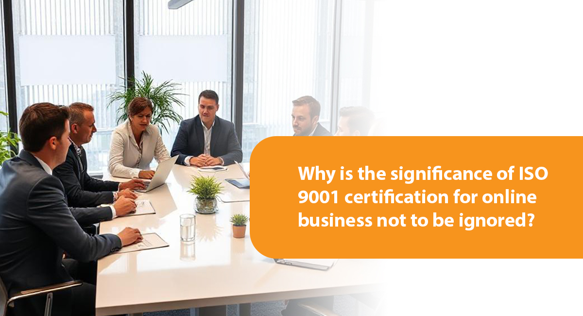 ISO 9001 certification for online business